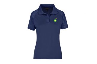 BP Navy Polyester Golf Shirt - Ladies'
