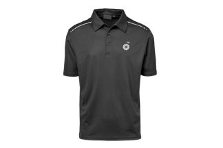 BP Polyester Golf Shirt Mens - Black