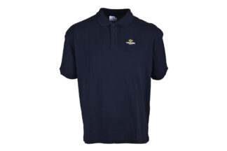 2024 Wild Bean Unisex Cotton Pique Golfer, Black